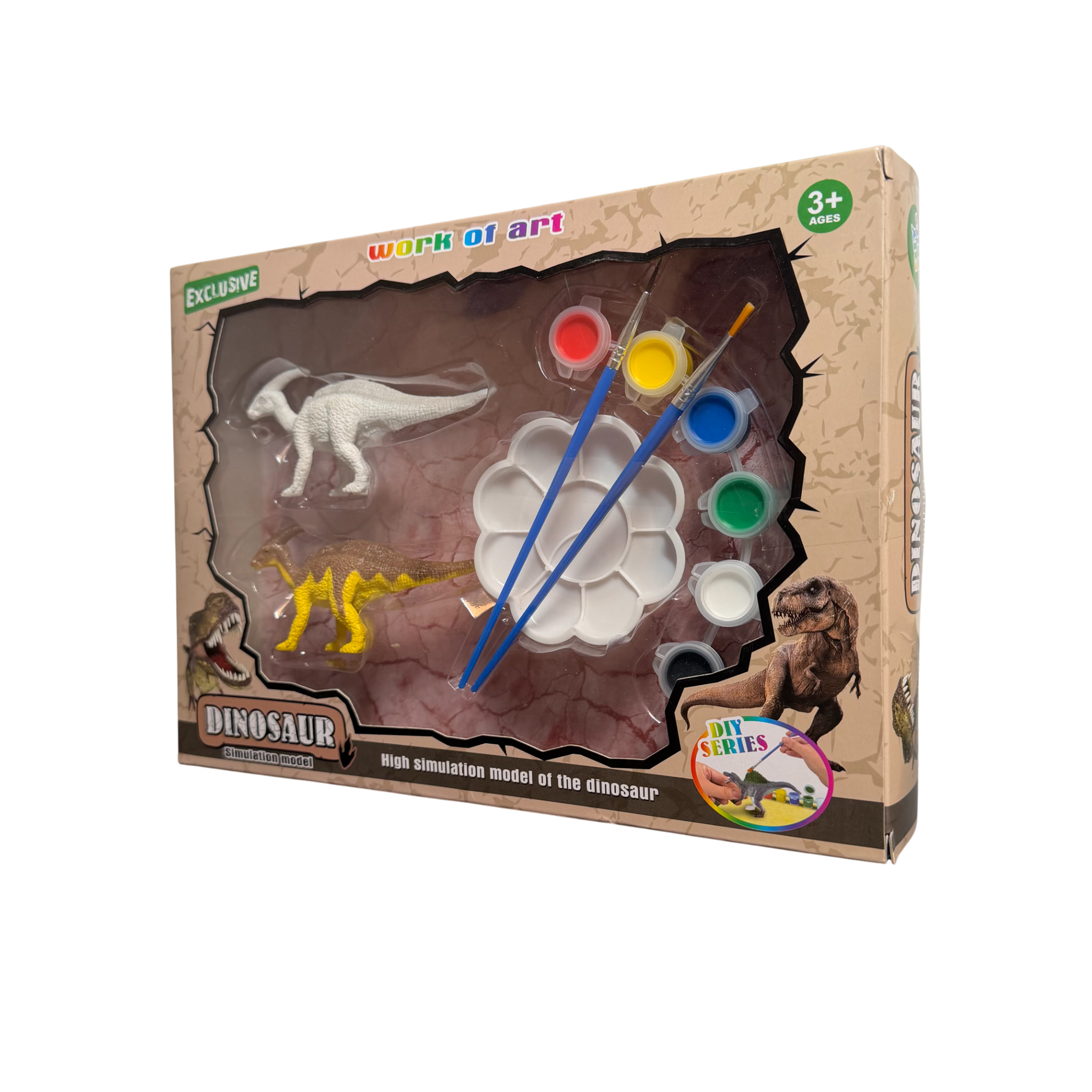 Set Pictură Dinozauri A